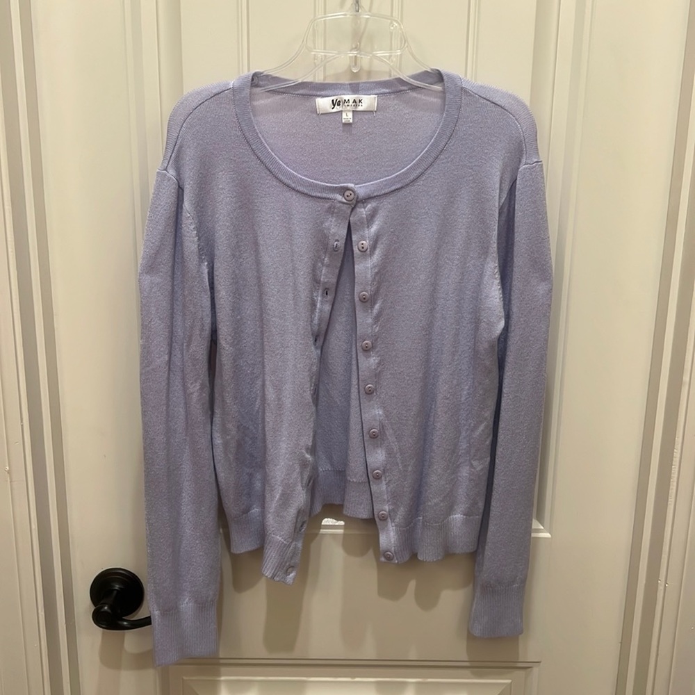 Lavender cardigan